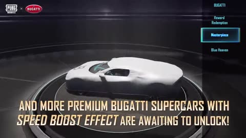 PUBG MOBILE X BUGATTI