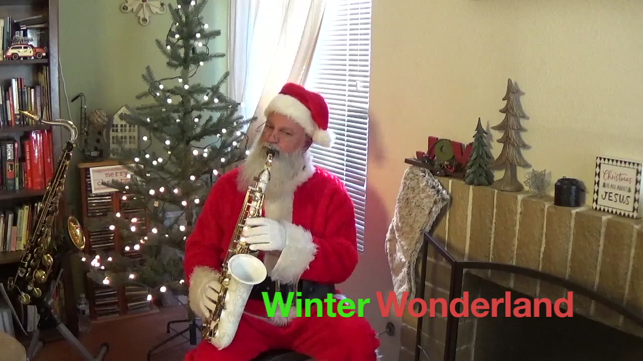 Winter Wonderland Greg Vail Bari Sax