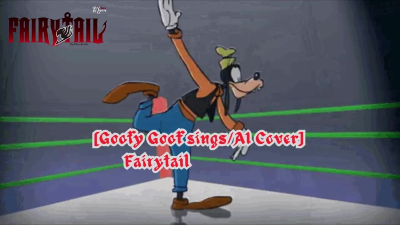 [Goofy Goof sings/AI Cover] Fairy tail Opening 10 Milky Bunny - I Wish