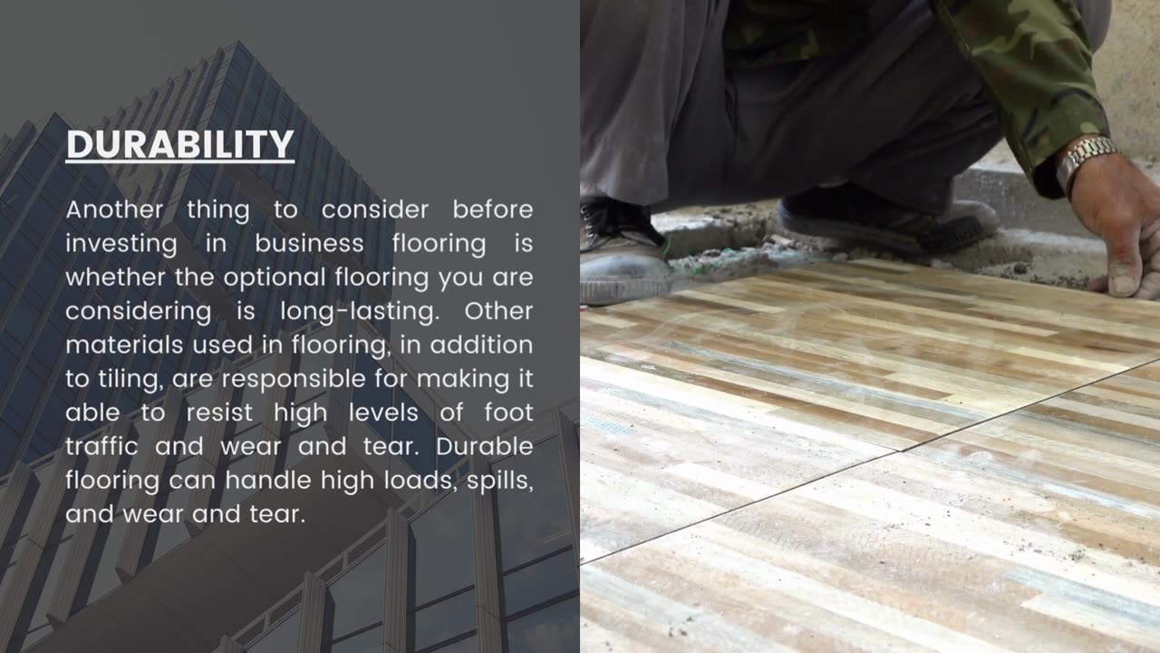 Things to Remember Before Go With Any Specific Commercial Flooring