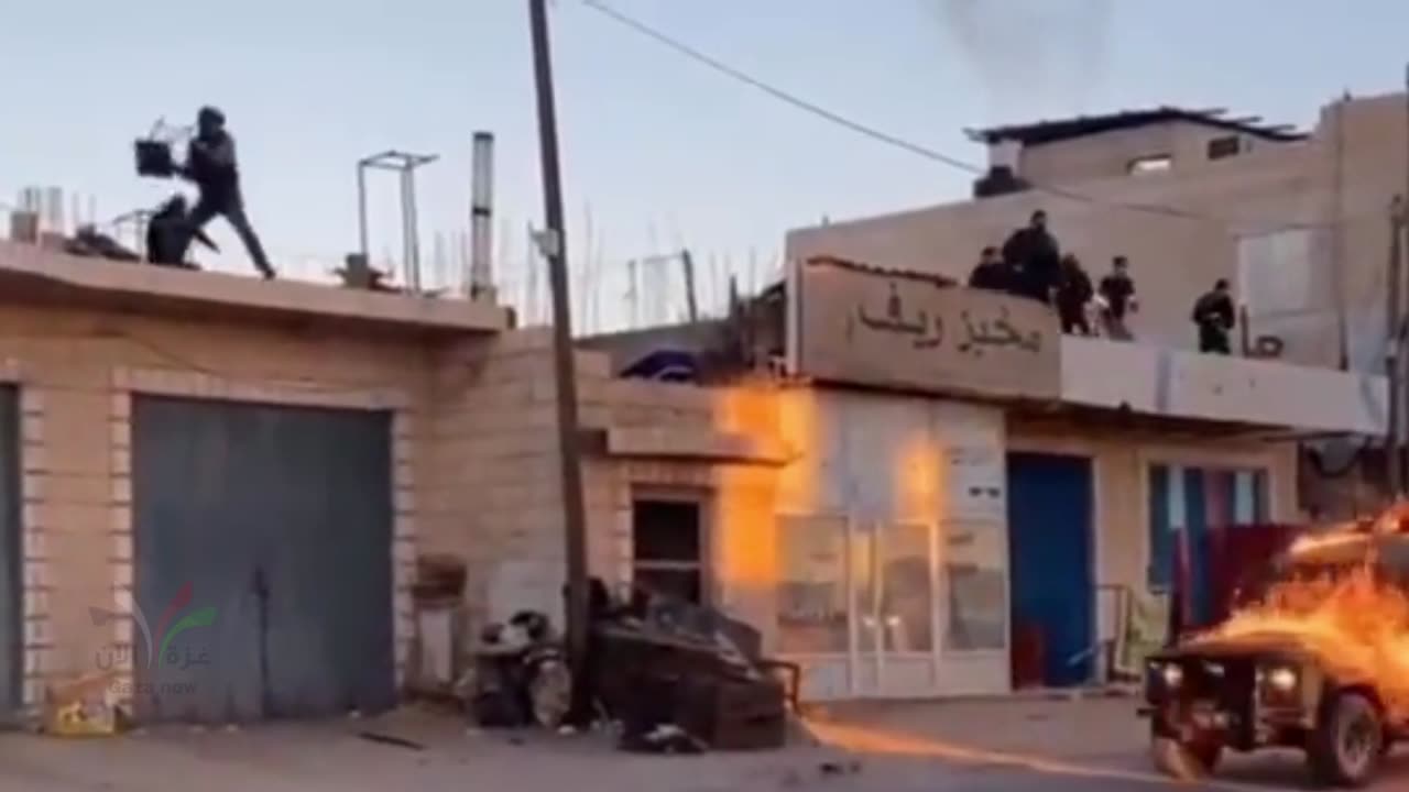 Palestinian protesters