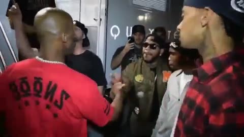 The day when DMX and Nipsey Hussle run into each other!