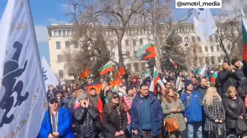 Bulgaria: Rally in support of Russia