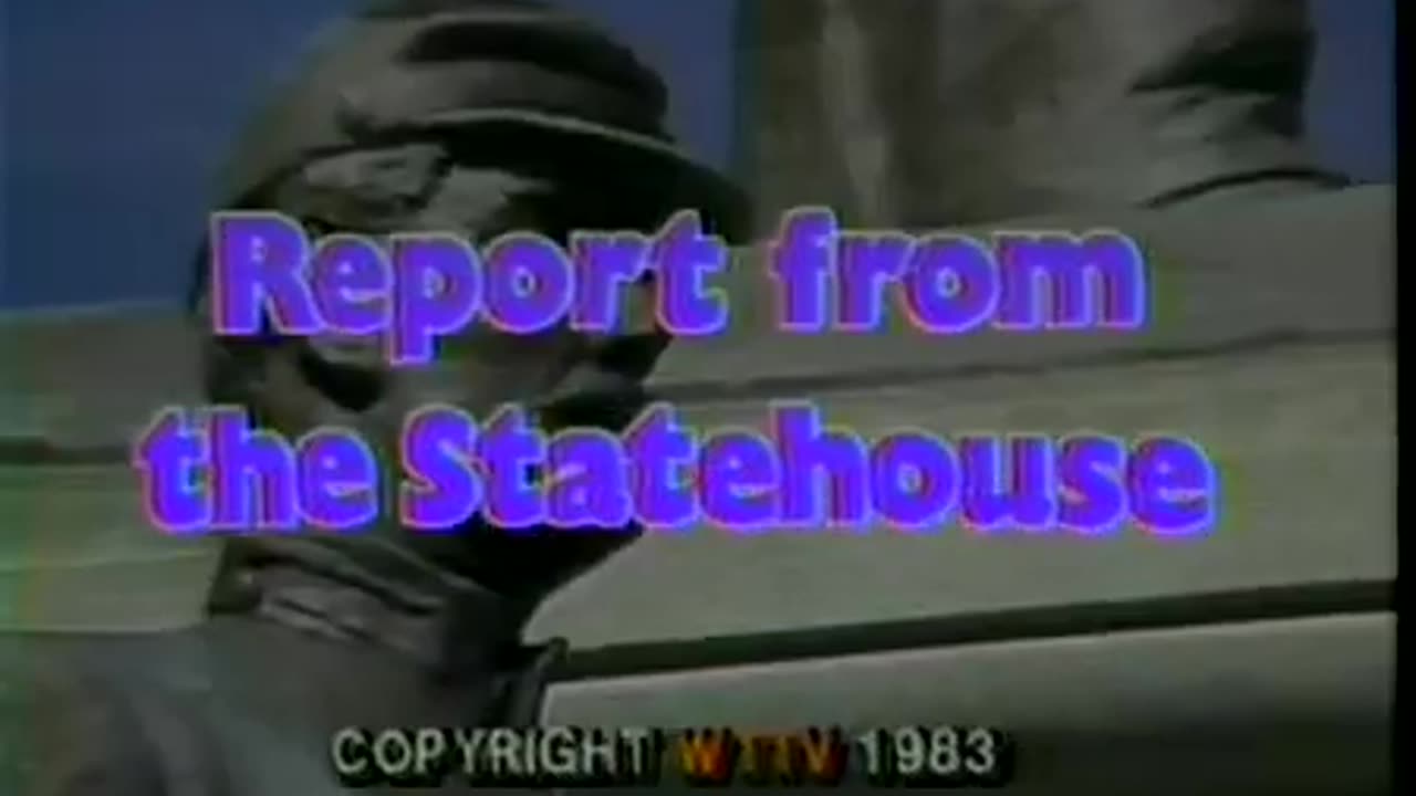 February 1983 - 'Report from the (Indiana) Statehouse' w/ John Mutz WTTV (Program #725/Edited)