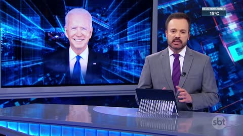 Biden afirma que democracia dos Estados Unidos está sob risco | SBT Brasil (03/11/22)