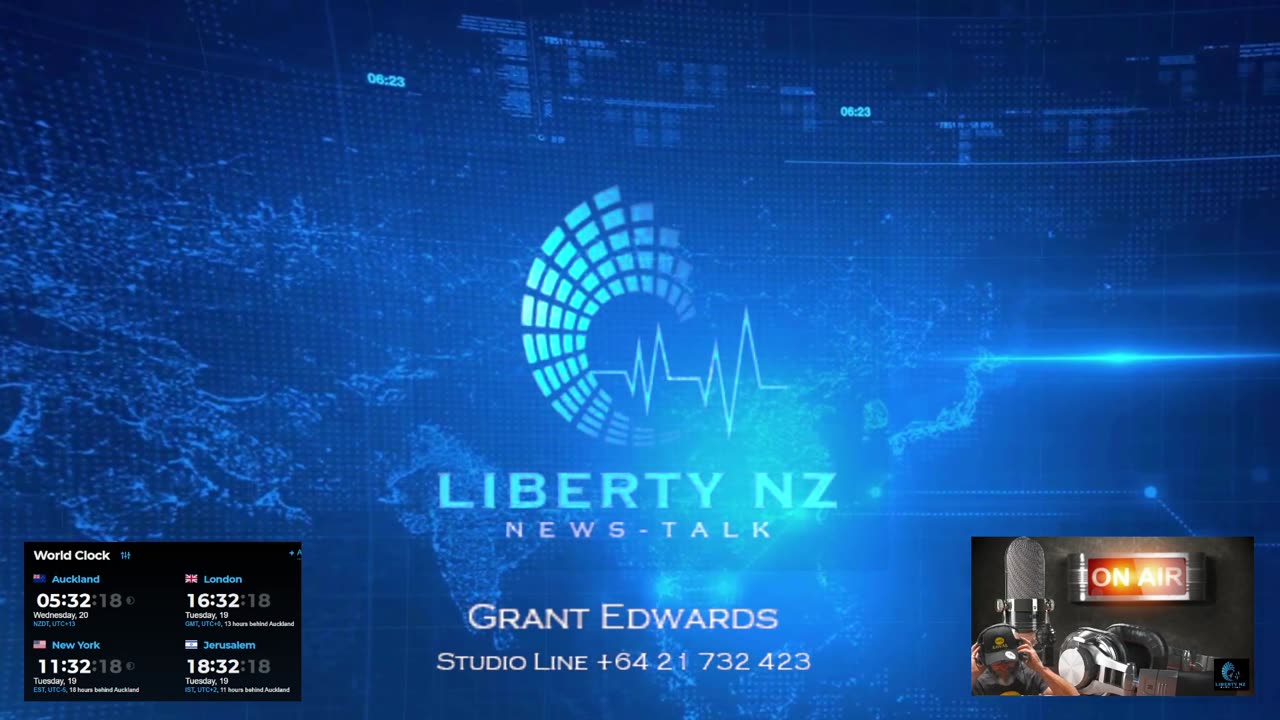 Wed 20th Dec 23, Grant Edwards Breakfast 5:00AM (NZT)