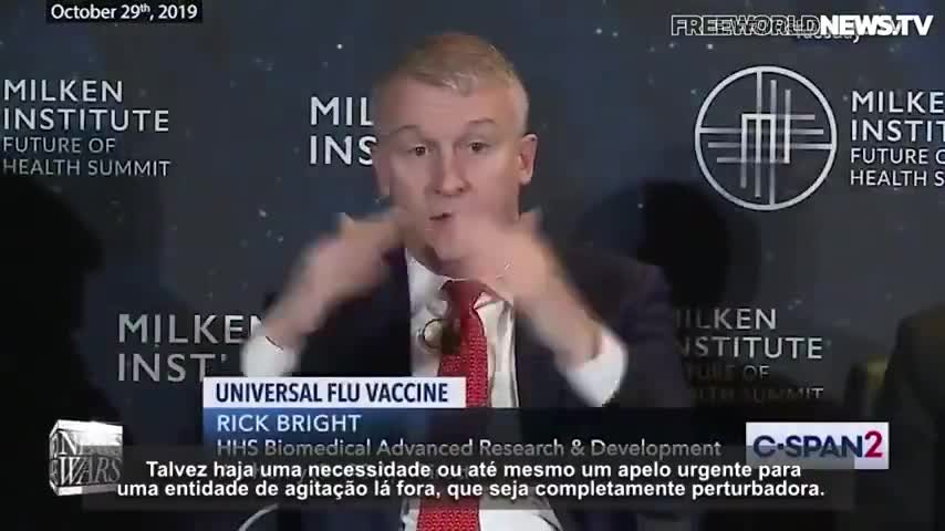 Fauci - O idiota a idealizar o seu plano.