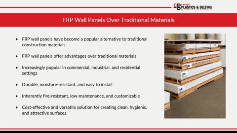 The Benefits of FRP Wall Panels Over Traditional Materials