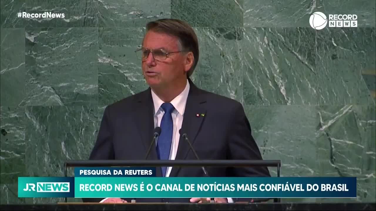 Record News é o canal de notícias mais confiável do Brasil, segundo pesquisa da Reuters