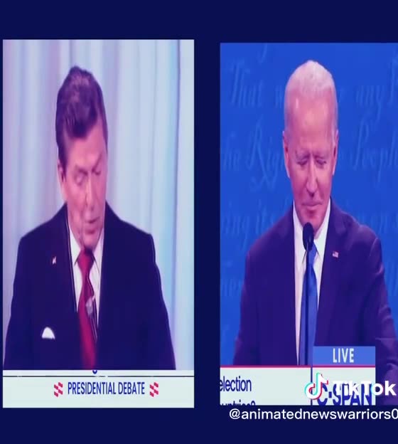 Regan Biden Presidential Debate