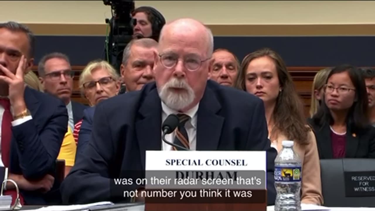 DURHAM TESTIMONY: on Hillary Clinton, Carter Page, Comey, and leaks, false information to media.