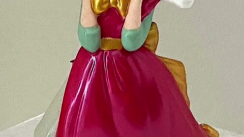 Disney Parks Retired Cinderella Work Dress Figurine Ornament #shorts