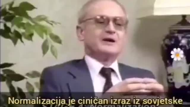 Dio intervjua iz 1984.godine sa Jurijem Bezmenovim, KGB-ovcem koji je 70-ih prebjegao u Kanadu