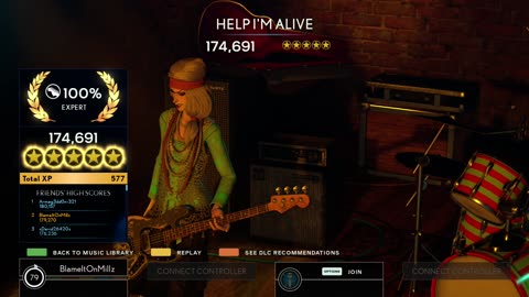 Rock Band 4 - Help I'm Alive (Expert Guitar Full Combo)