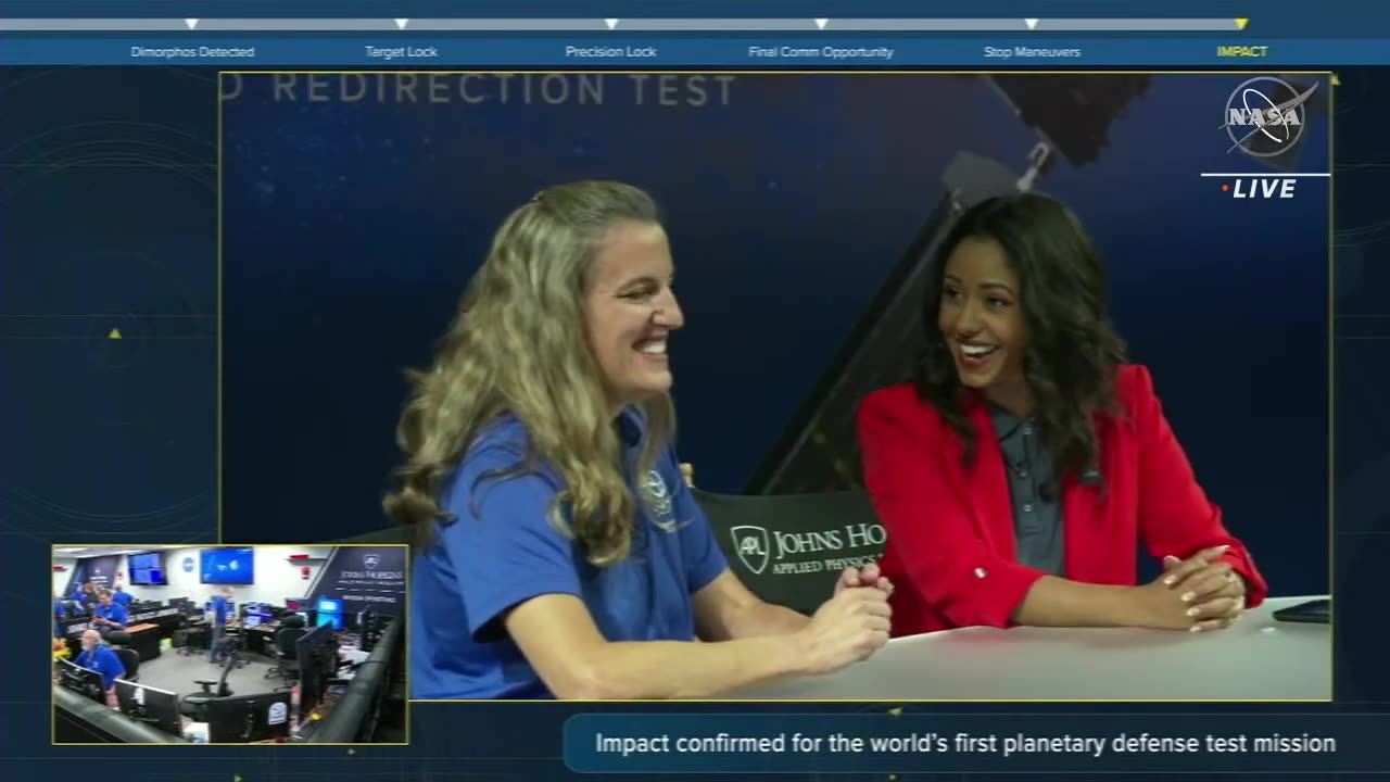 DART's Impact with Asteroid Dimorphos (Official NASA Broadcast)