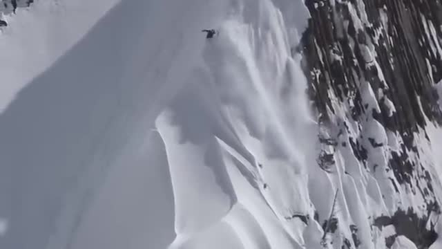 HUGE line Tatum Monod Skis Serious Terrain in "Passage'