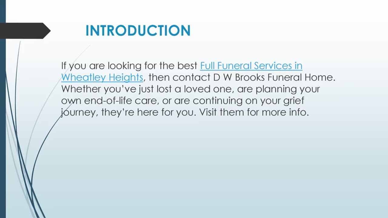 Full Funeral Services in Wheatley Heights