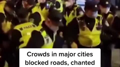 Protests against China's "zero-Covid" measures spread across the country