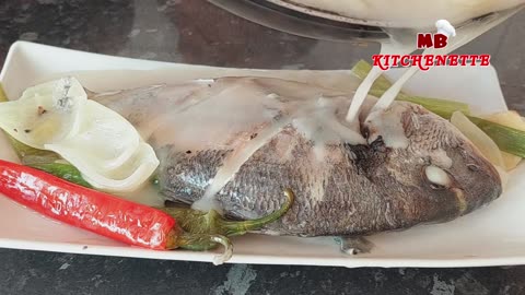 Eat seabass in winter. Let me teach you the simplest home-cooked way to cook seabass. No Fry No oven