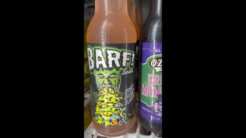 Would YOU drink it??? A soda called "BARF"?