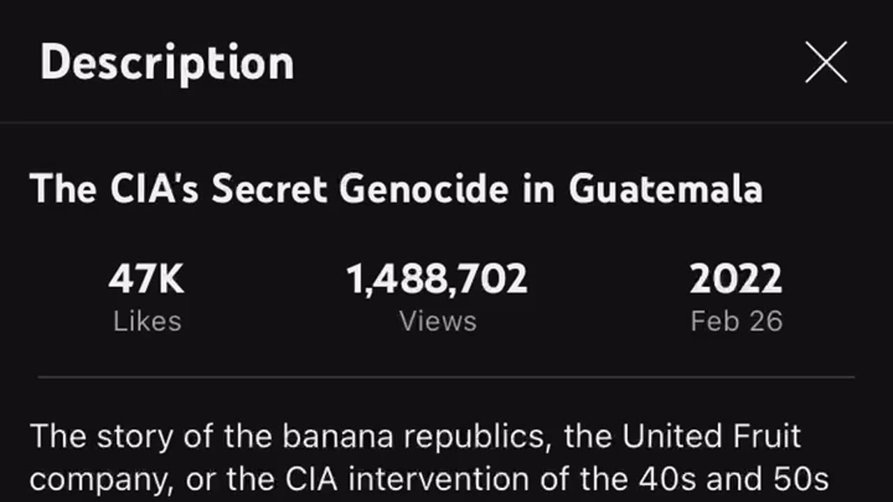 Sounds like America today