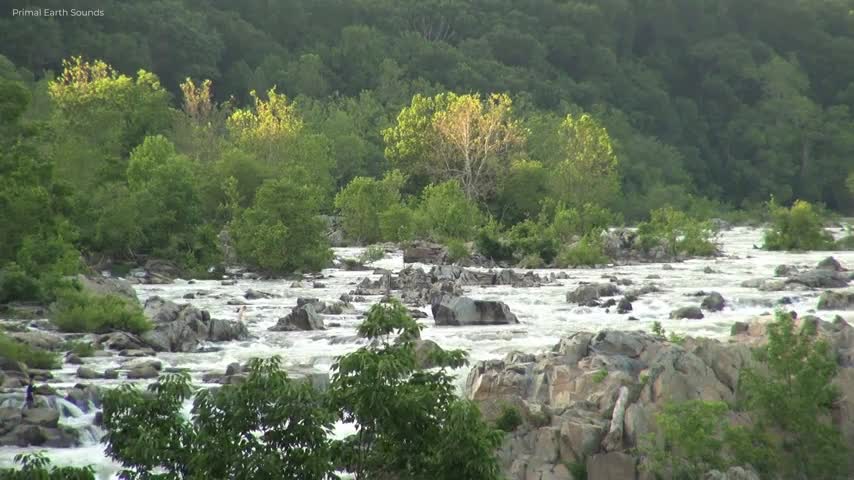 hour 4k Magnificent Mountains and Rivers Aerial views -- 67