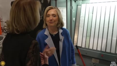 Clinton accidentally wishes we'd go back to voting machines you can't hack