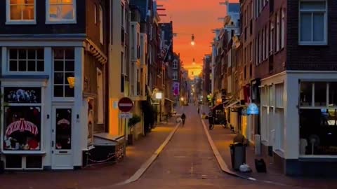 Stole the wine on the roof, so it blushed and turned into sunset glow "