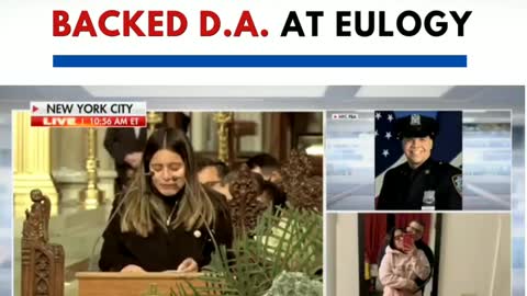 Wife of slain 22 year old NYPD Officer blast NY laws and the new soros backed DA