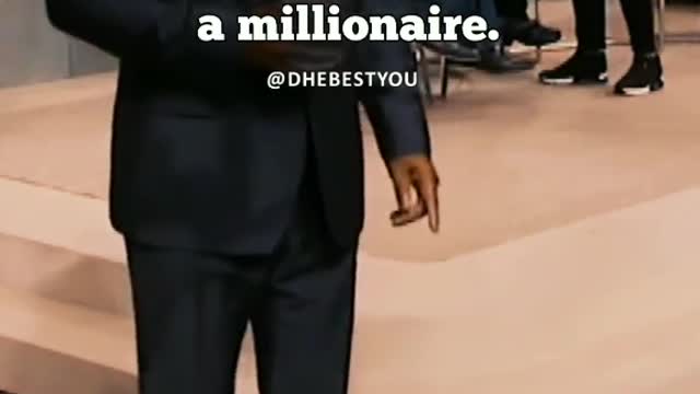This is how anyone can become a millionaire! (Speaker Steve Harvey)