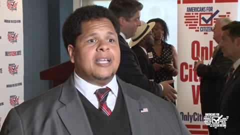 Wisconsin State Senator Julian Bradley Speaks On The Importance Of Citizen-Only Voting