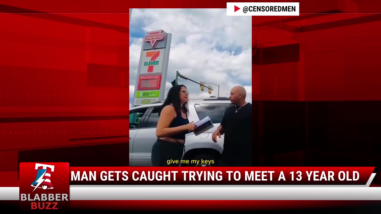 Man Gets Caught Trying To Meet A 13 Year Old