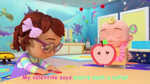 Valentine's Day Song | CoComelon Nursery Rhymes & Kids Songs