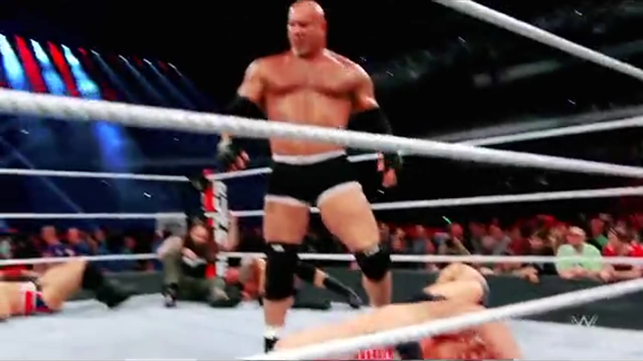 Brock & Goldberg And Roman Reigns Royal Rumble WWE