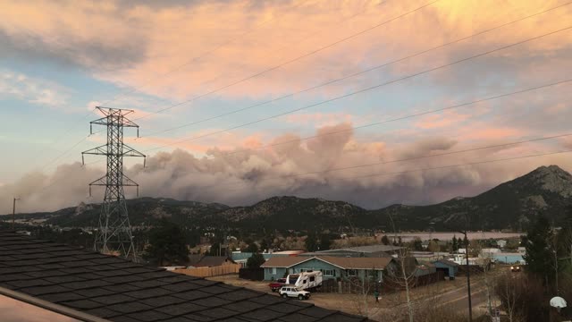 Cameron Peak Fire - Estes Park, Colorado 16 October 2020