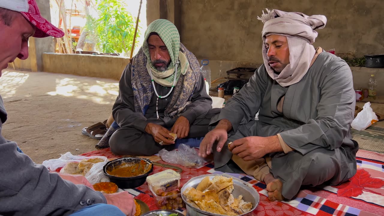 Escaping Egypt!! Oasis Desert Food and Leaving!!!