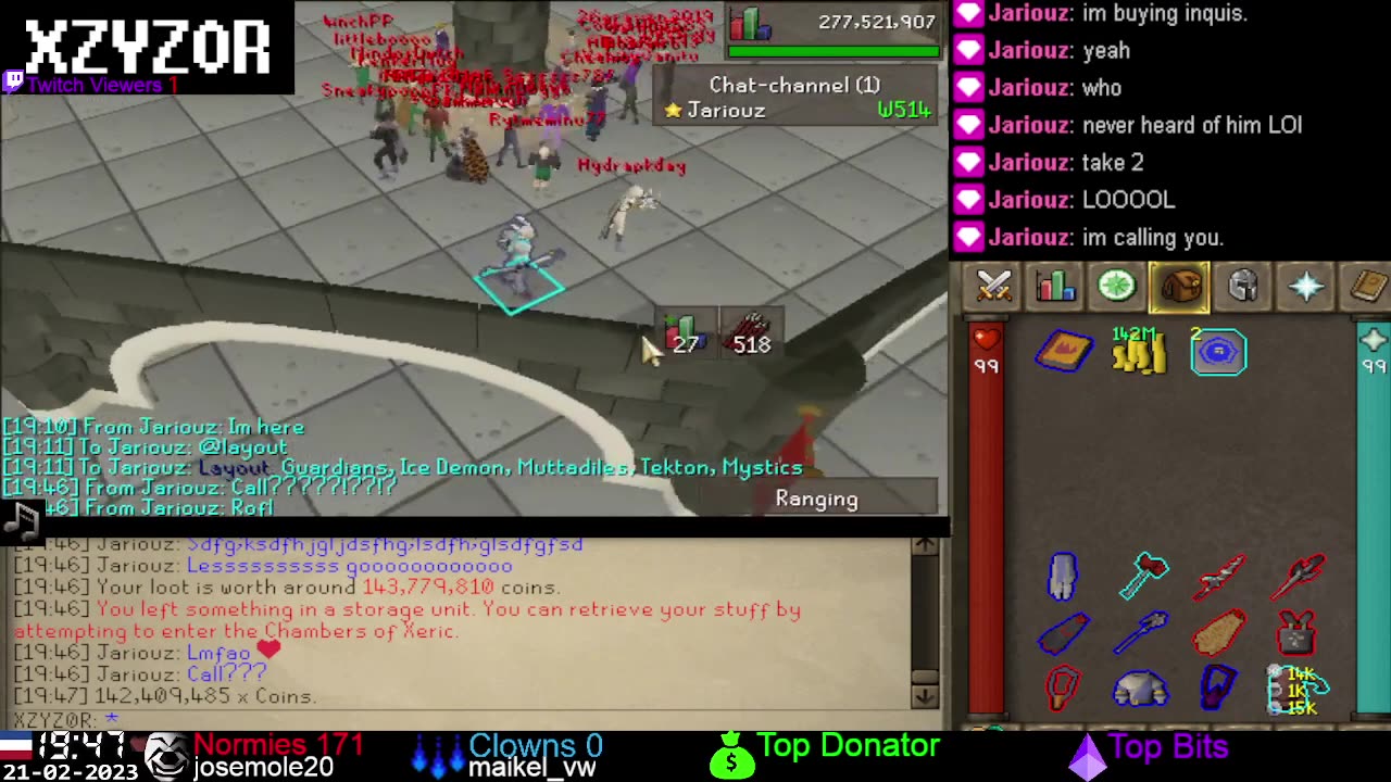 2ND ANCESTRAL ROBE TOP - Duo Split #9 KC2636 [21-2-2023]