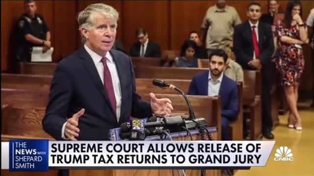 “Supreme Court ”Allows Release of Donald Trump Tax Return