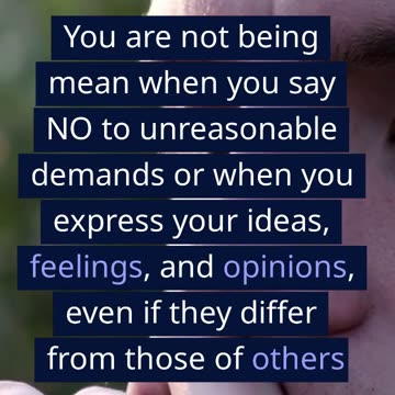 Why Pleasing Everyone Else is Not Good for You: Learning to Say NO