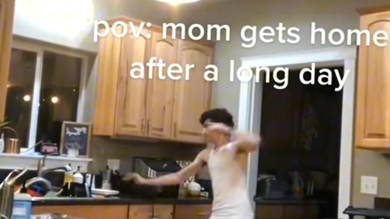 When mom gets home from a bad day.. be like