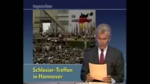 Waigel in der Tagesschau über das deutsche Reich