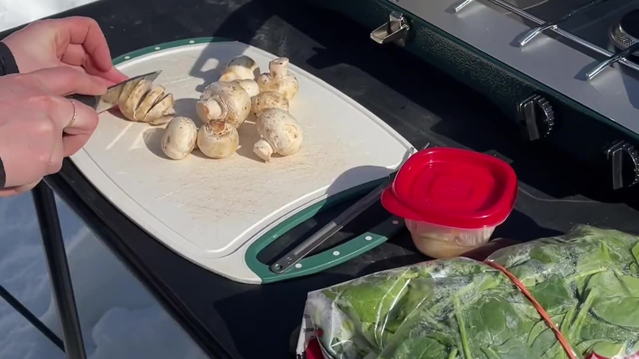 Easy camping meal recipe- chicken fajitas #carcamping