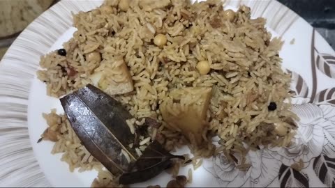 Chana pulao with my style 😊