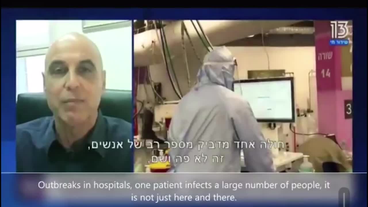 90% Vaccinated Isreal August 2021 Vaccine FAIL