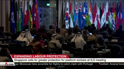 Singapore calls for greater protection for platform workers at ILO meeting