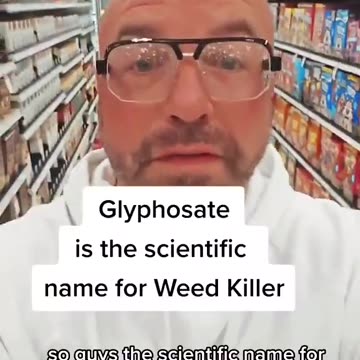 Glyphosate in our food