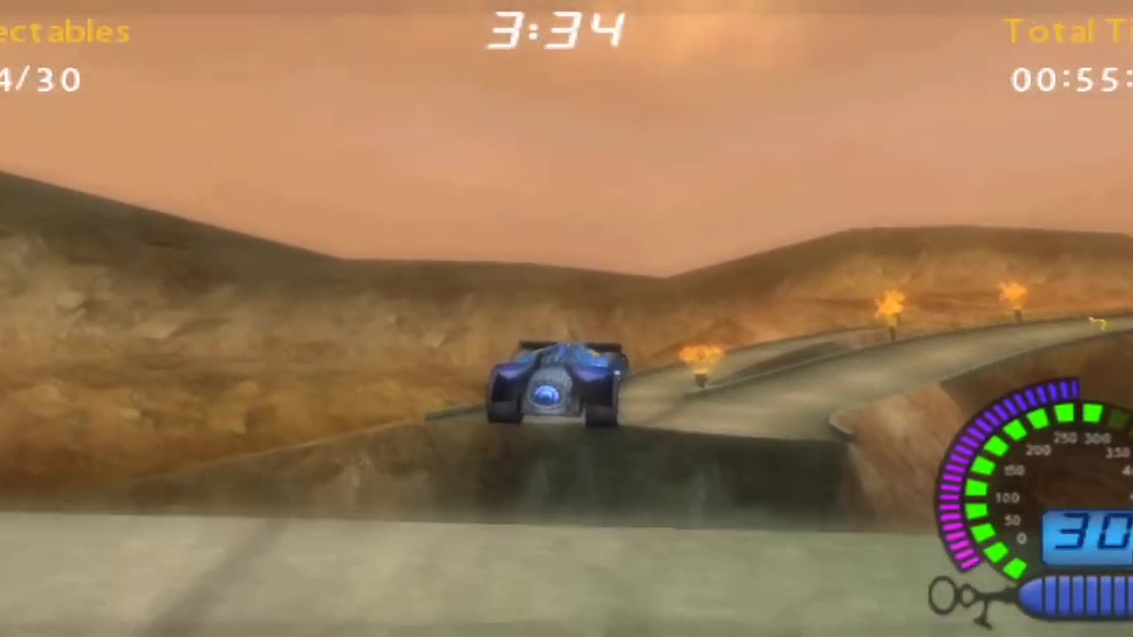 Hot Wheels Ultimate Racing - Collector Mode Medium Difficulty Series Race 4 Gameplay(PPSSPP HD)