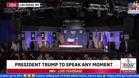 President Trump LIVE in Nevada Commit to Caucus Event - 10/28/23