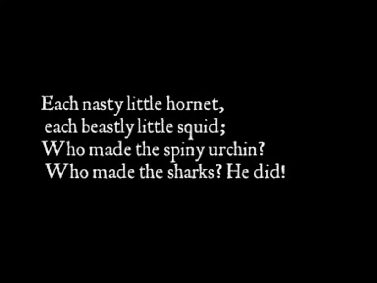 The 'All Things Dull And Ugly' song (Monty Python)