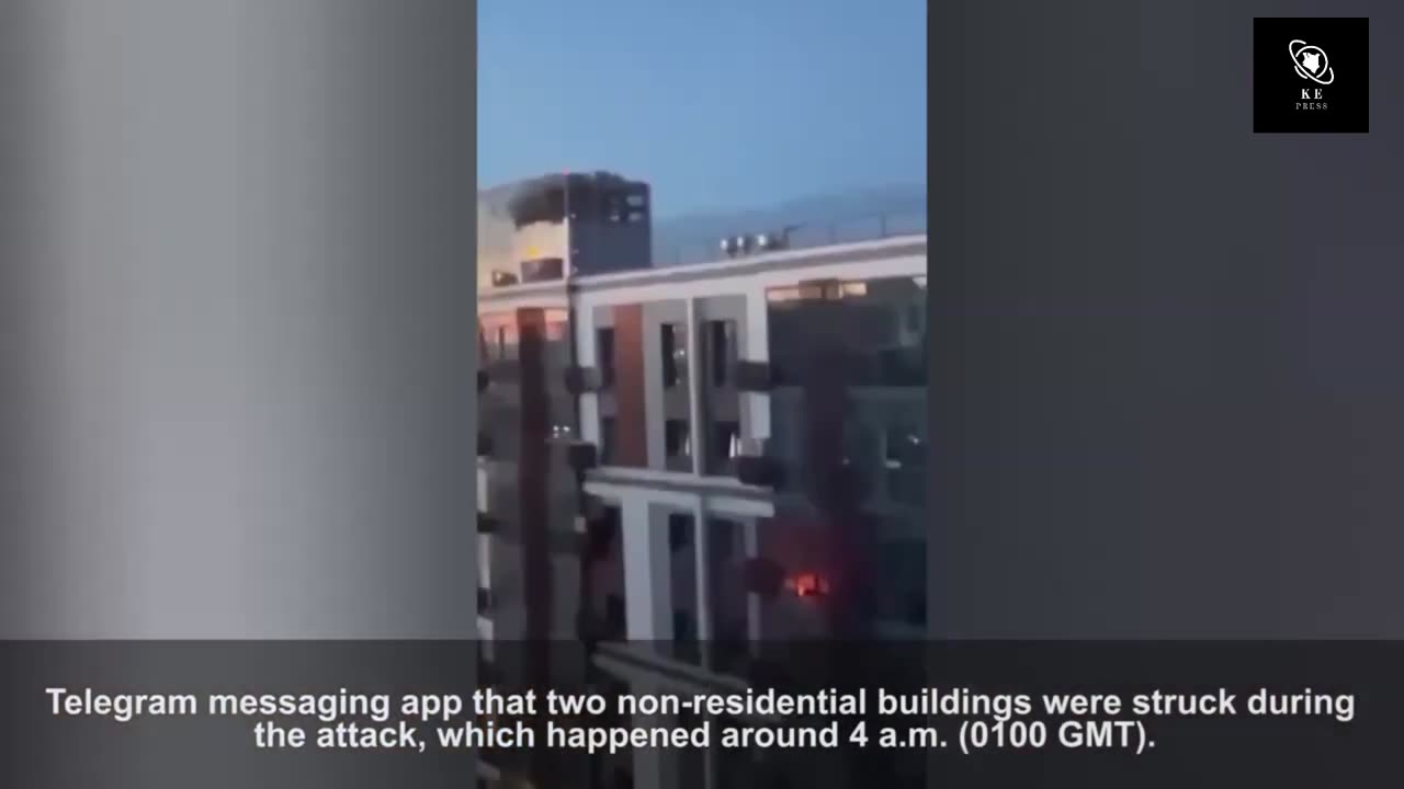 MOSCOW HIT WITH DRONES